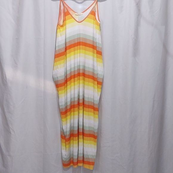 Love In Maxi‎ Dress with Pockets Sz L - Picture 1 of 8